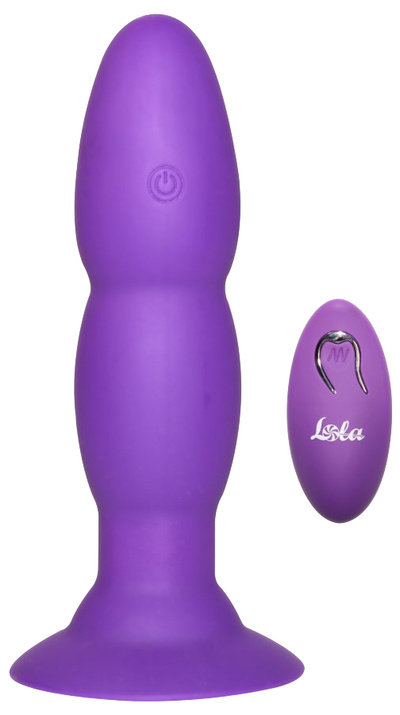 Анальный стимулятор torando back door, 14 см Lola Toys (фиолетовый) 