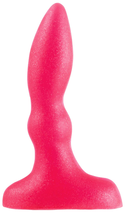 Анальный стимулятор beginners p-spot massager, 11 см Lola Toys (розовый) 