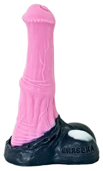 Розовый малый фаллос жеребца Коди 20 см Erasexa 