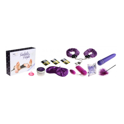 Эротический набор FANTASTIC PURPLE SEX TOY KIT Toy Joy (фиолетовый) 