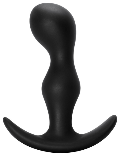 Черный анальный стимулятор Classy 11,5 см Lola Toys 