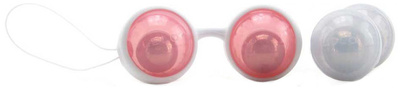 Вагинальные шарики 2,9 см Lelo Luna Beads Mini (розовый; серый) 