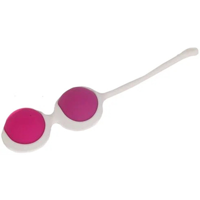 Вагинальные шарики в силиконовой оболочке White Label 804 (розовый) 