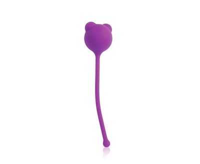 Фиолетовый вагинальный шарик с ушками Cosmo Bior toys Cosmo с ушками 1 