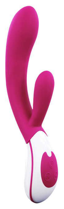 Вибромассажер Uriah со стимуляцией клитора и голосовым контролем 21,5 см Baile (розовый) 