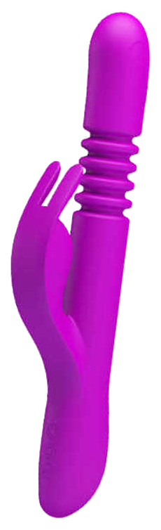 Вибромассажер с поступательным движением и вращением Donahue 26,8 см Baile (фиолетовый) 