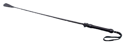 Стек Podium длинный витой с наконечником в форме большой кисточки 85 см Подиум (черный) 