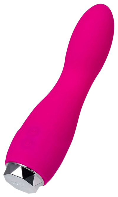 Розовый вибратор L EROINA 15,5 см TOYFA 