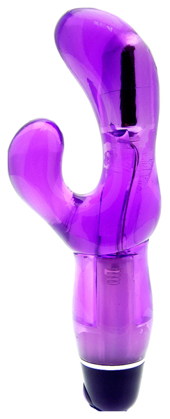 Фиолетовый вибратор для точки G ULTRA G-SPOT 15 см Seven Creations 