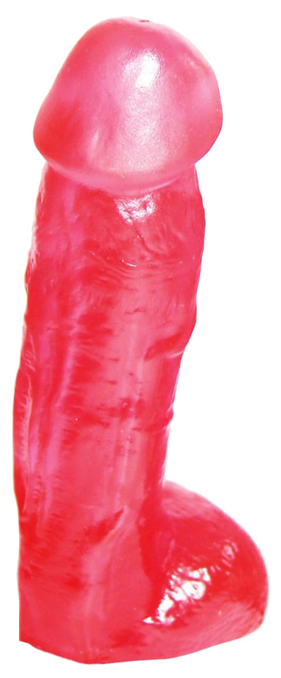 Розовая насадка к трусикам Harness с большой головкой 17 см Сумерки Богов (розовый) 