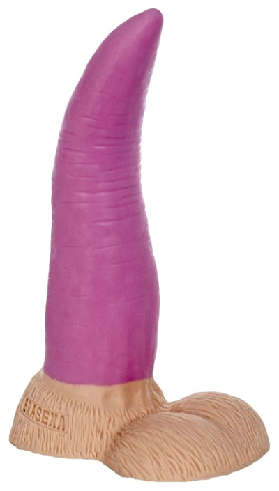 Реалистичный фаллоимитатор Кенгуру 25,5 см Erasexa (коричневый; розовый) 