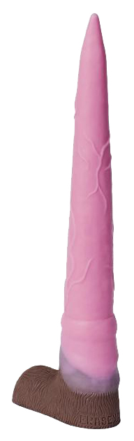 Розовый фаллоимитатор Олень 34 см Erasexa 