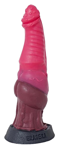Фантазийный фаллоимитатор Гиппогриф 25 см Erasexa (розовый; фиолетовый) 