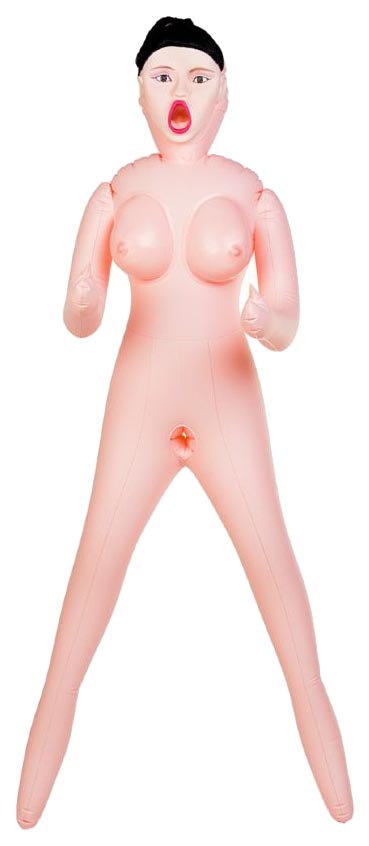 Надувная секс-кукла ToyFa Dolls-X Passion №3 с реалистичными вставками 
