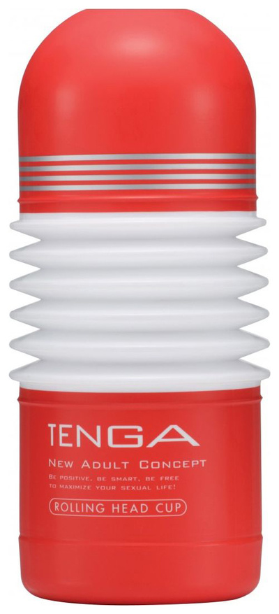 Мастурбатор Rolling Head CUP Tenga (красный) 