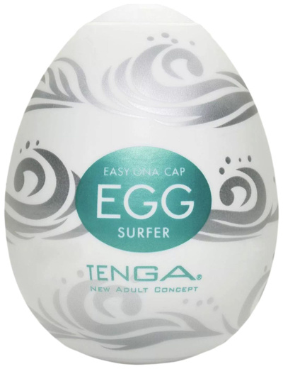 Мастурбатор-яйцо SURFER Tenga (белый) 