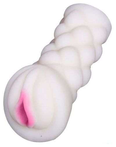 Тугой мастурбатор-вагина с вибрацией Baile (бежевый) 