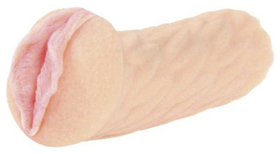 Ультра реалистичный мастурбатор-вагина с двойным слоем материала ELEGANCE KOKOS (бежевый) 
