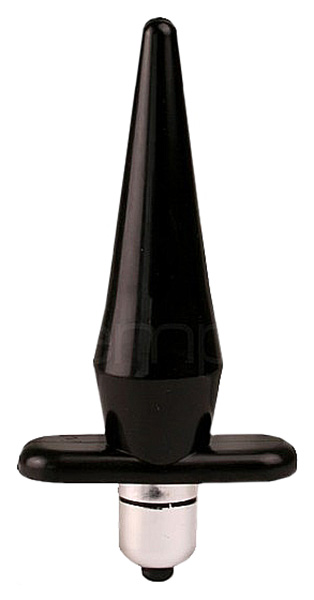 Черная конусовидная вибровтулка 11,5 см Bior toys (черный) 