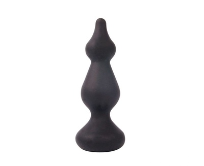 Фигурная Анальная пробка Sex Expert 10 см Bior toys (черный) 