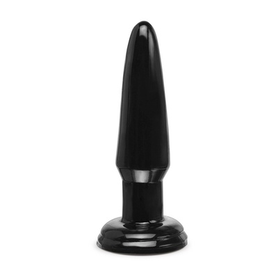 Черная анальная пробка Beginner s Butt Plug 10,9 см PipeDream (черный) 