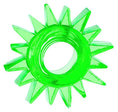 Эрекционное кольцо ToyFa солнце зеленый 
