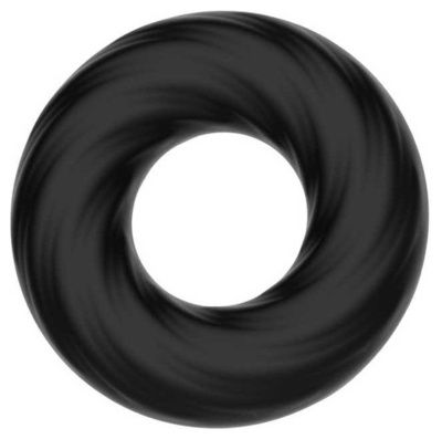 Эрекционное кольцо Baile Super Soft черный 