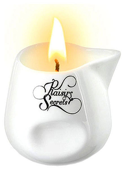 Массажная свеча Plaisir Secret Jardin Secret D asie The Blanc с ароматом белого чая 80 мл 